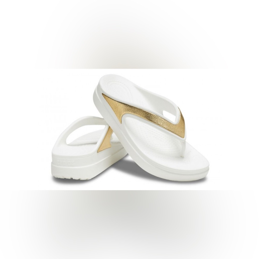 CROCS SLOANE SHINE WEDGE FILP